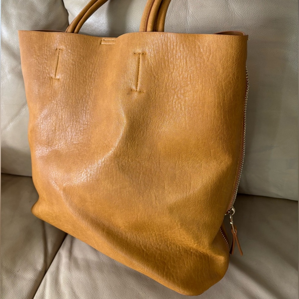 Madison West Tan Tote Bag